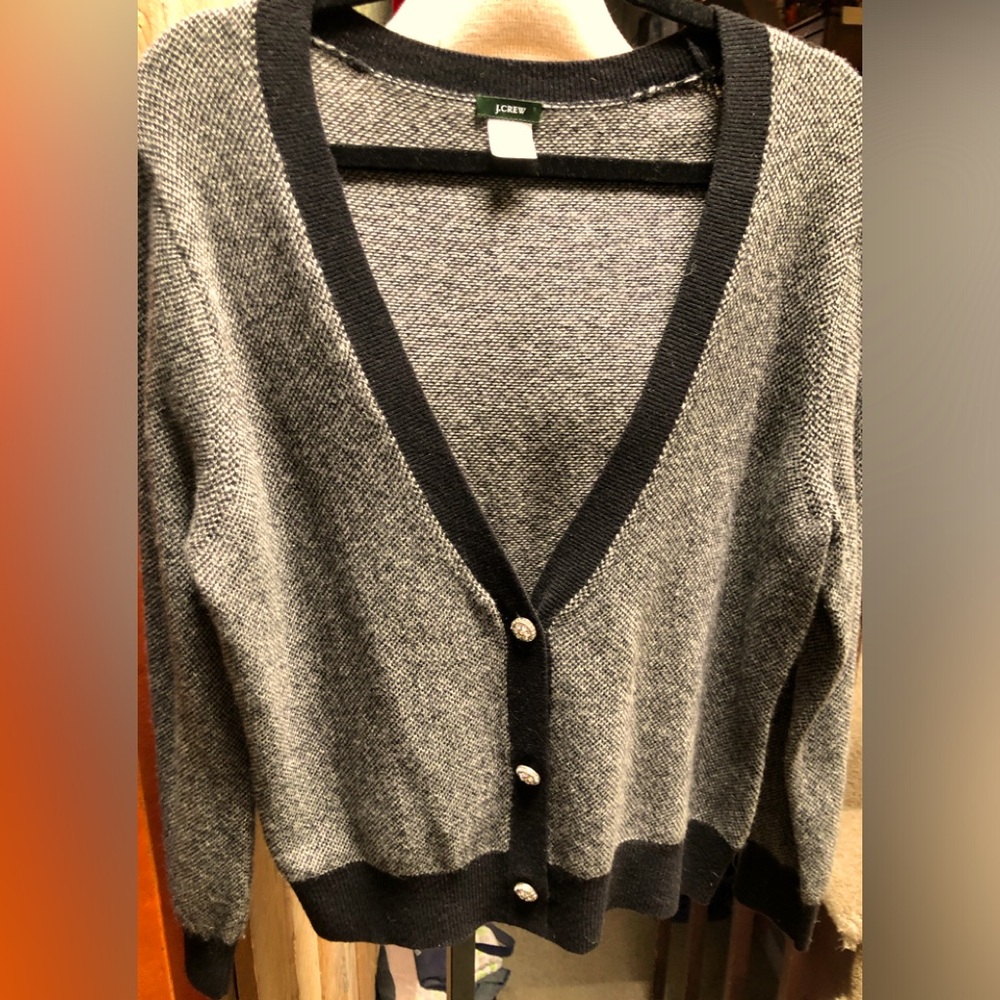 As new, Beautiful cashmere blend sweater, J Crew!